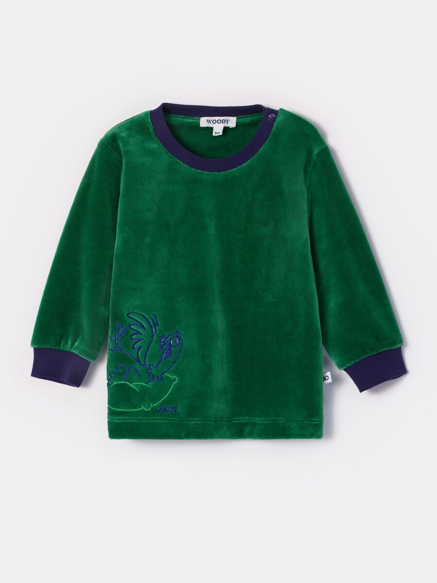 Pyjama van het merk Woody in het Groen