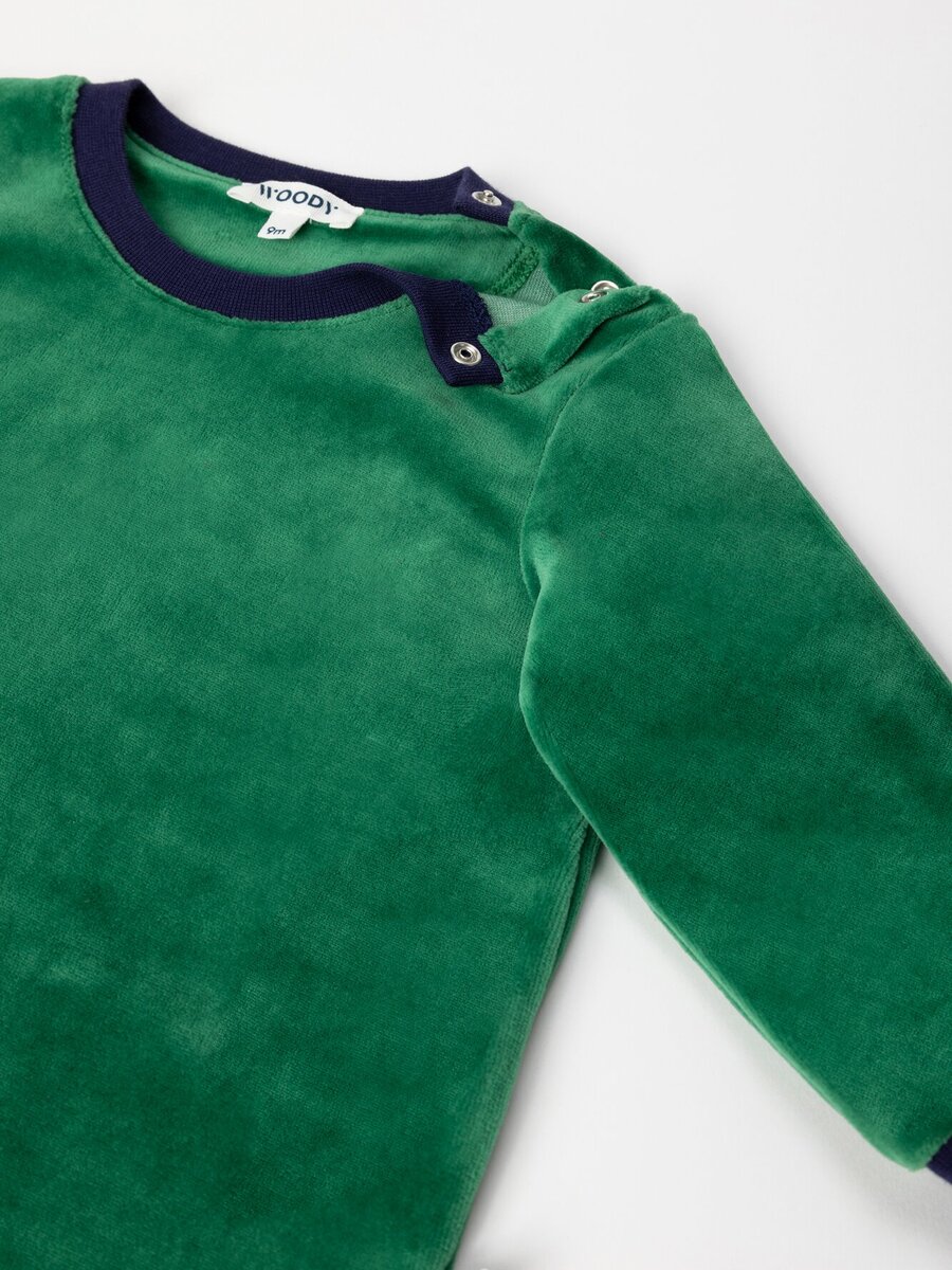 Pyjama van het merk Woody in het Groen