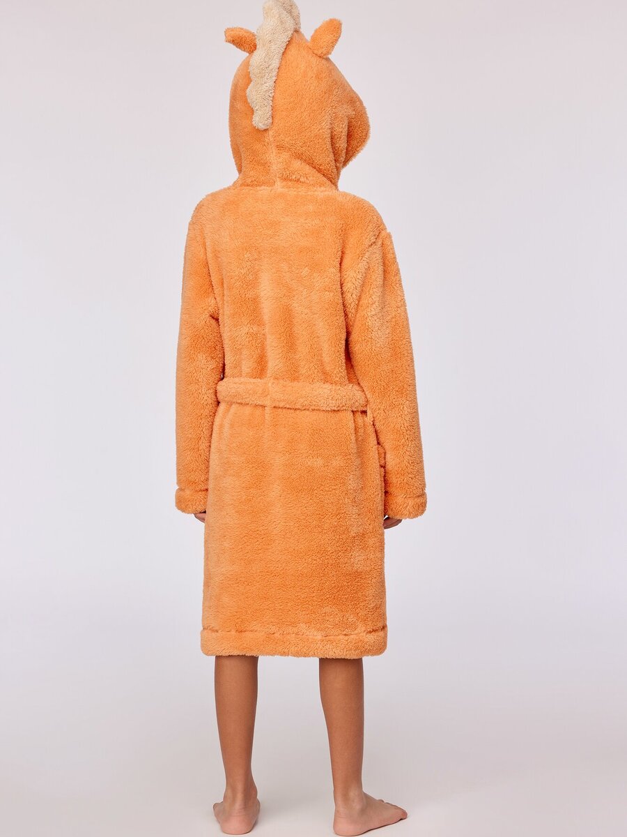 Badjas van het merk Woody in het Oranje