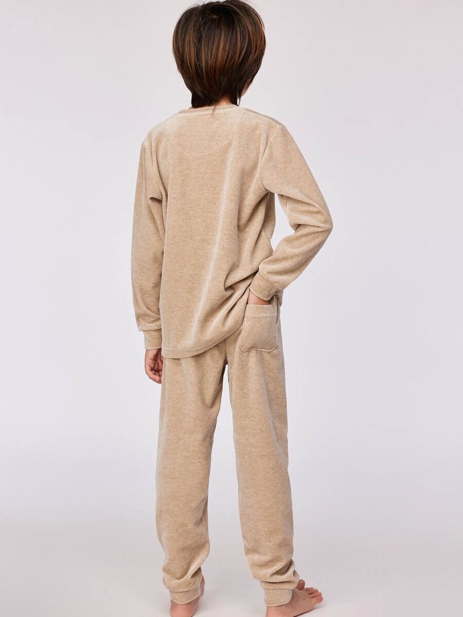 Pyjama van het merk Woody in het Beige