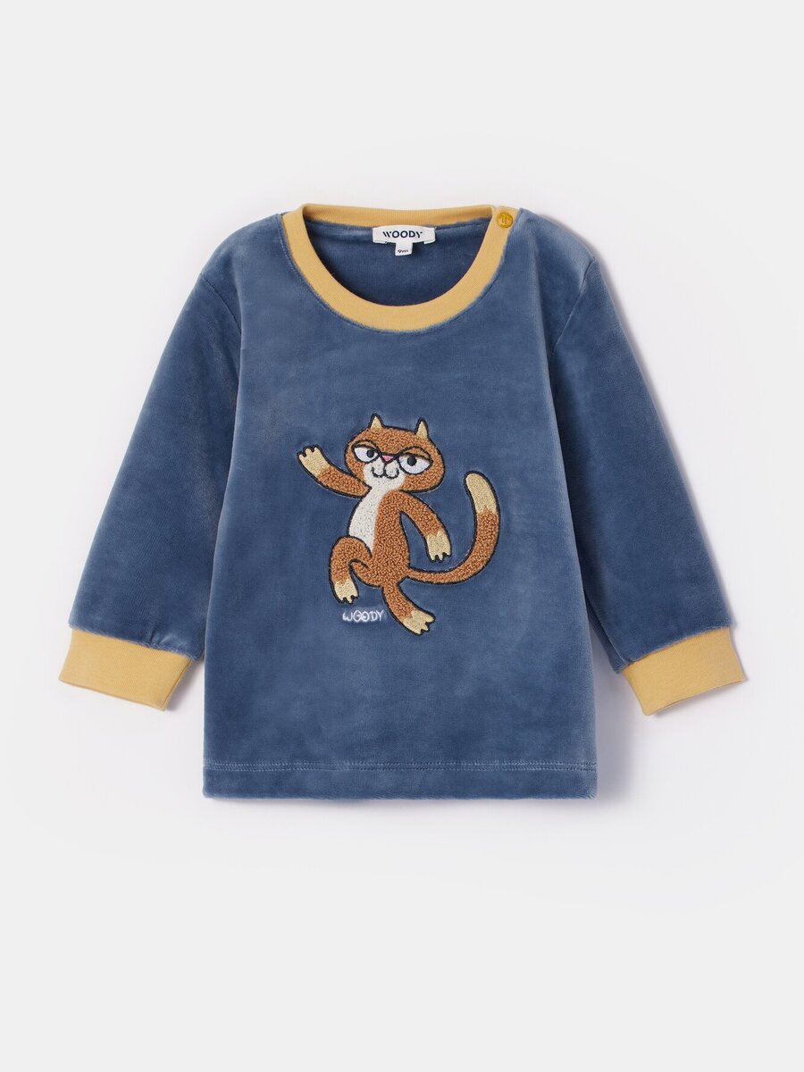 Pyjama van het merk Woody in het Blauw