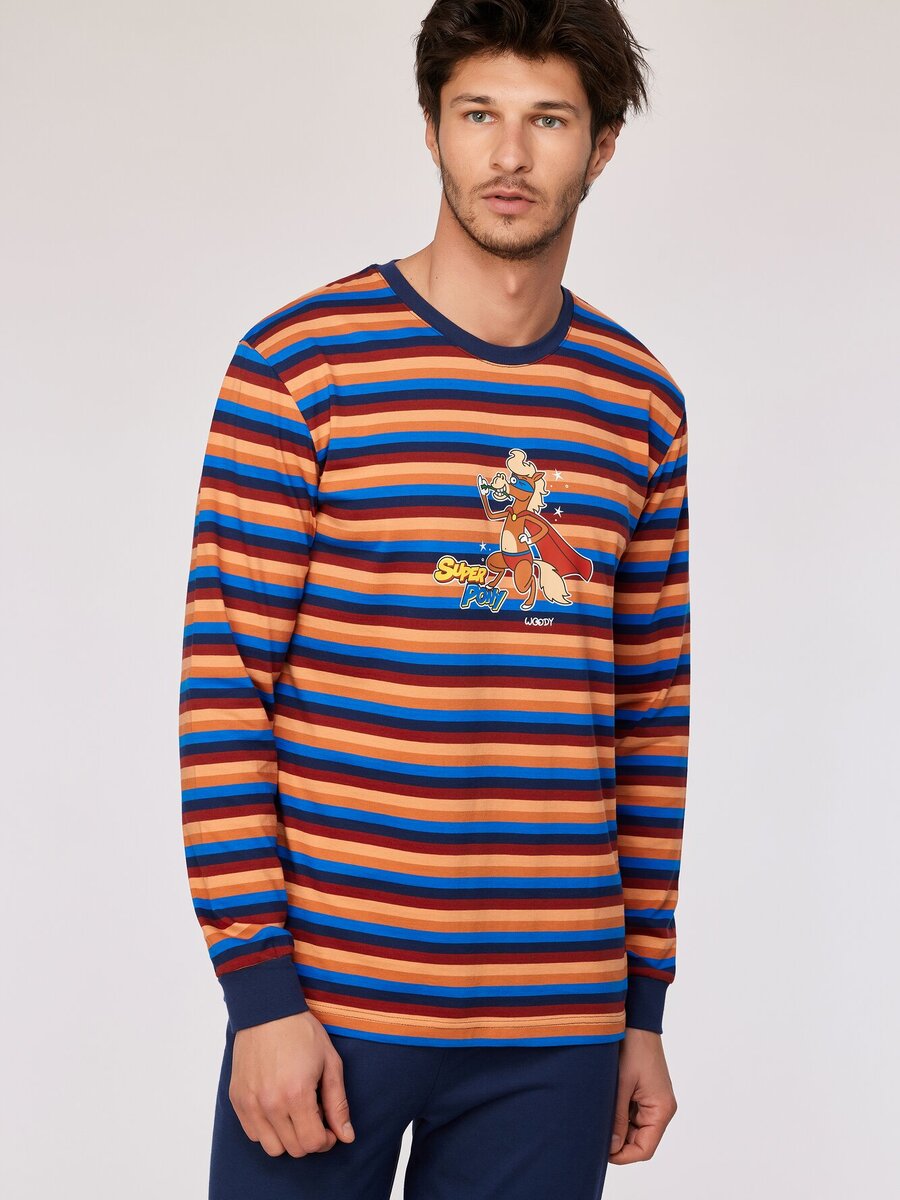 Pyjama van het merk Woody in het Blauw