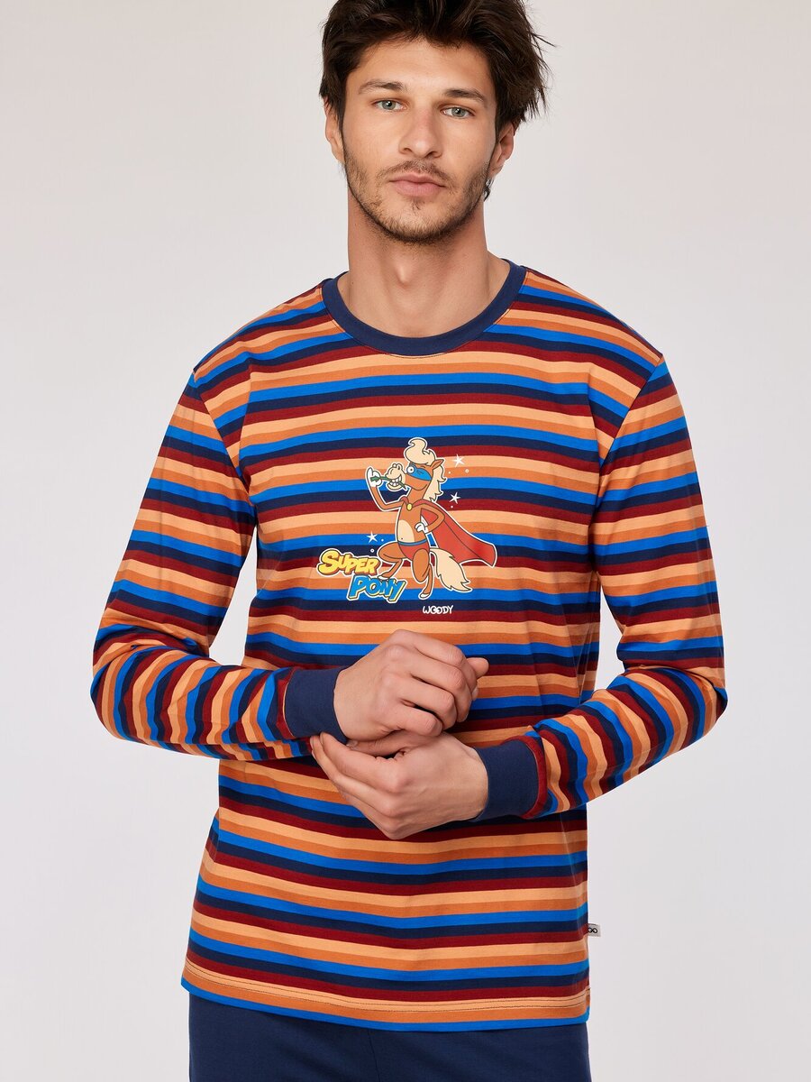 Pyjama van het merk Woody in het Blauw