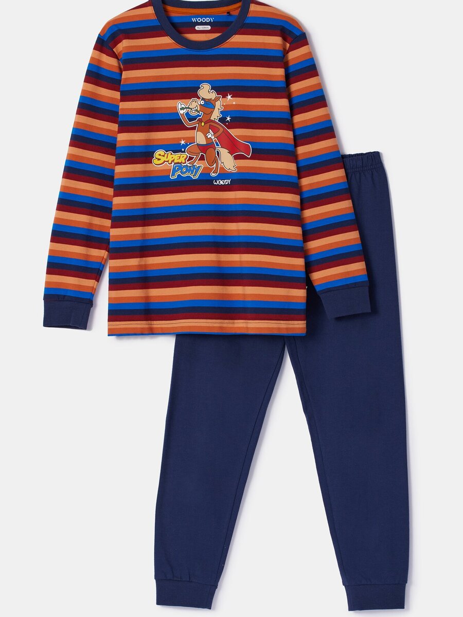 Pyjama van het merk Woody in het Blauw