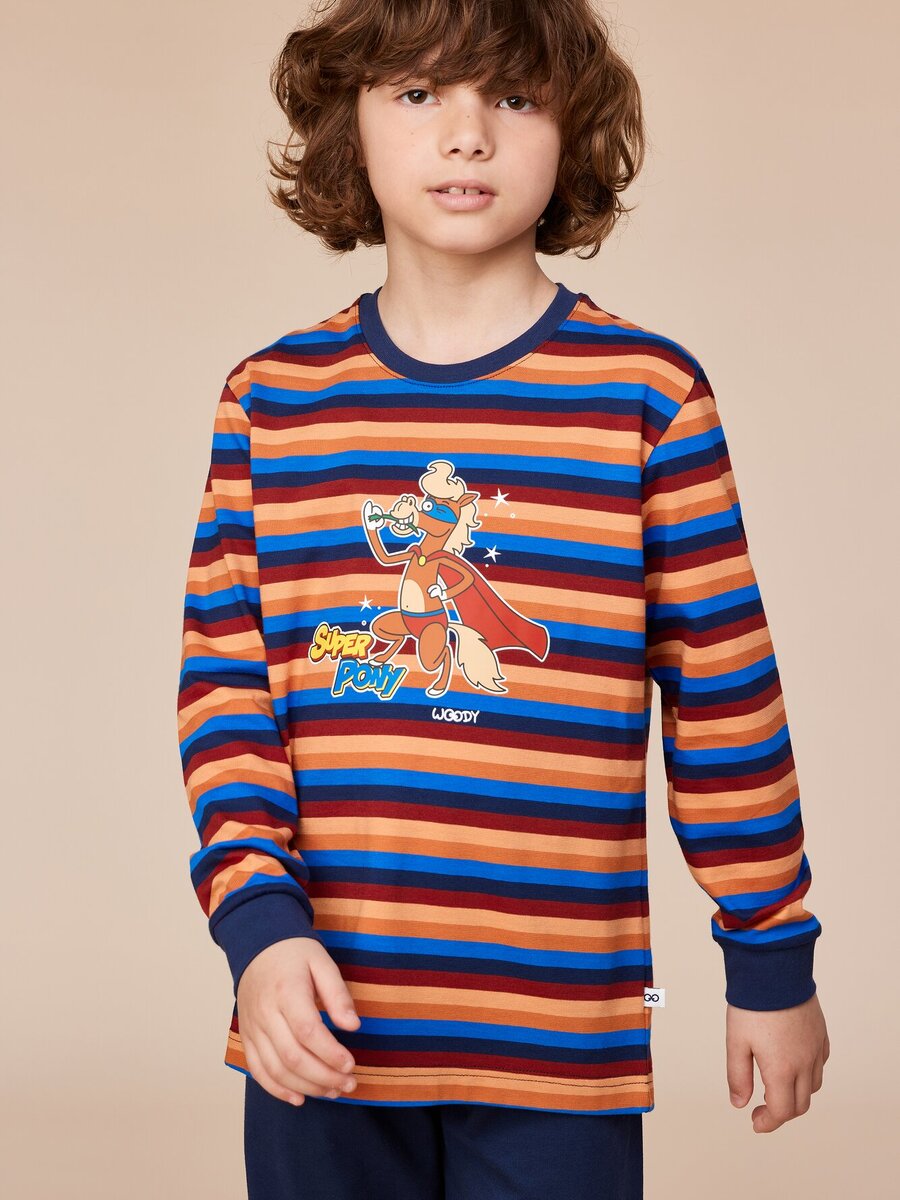 Pyjama van het merk Woody in het Blauw