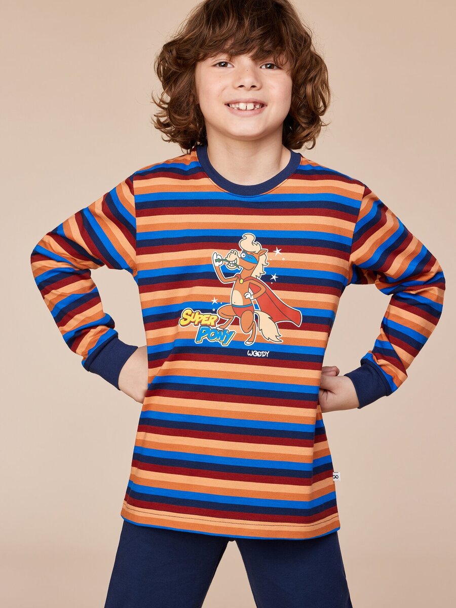 Pyjama van het merk Woody in het Blauw