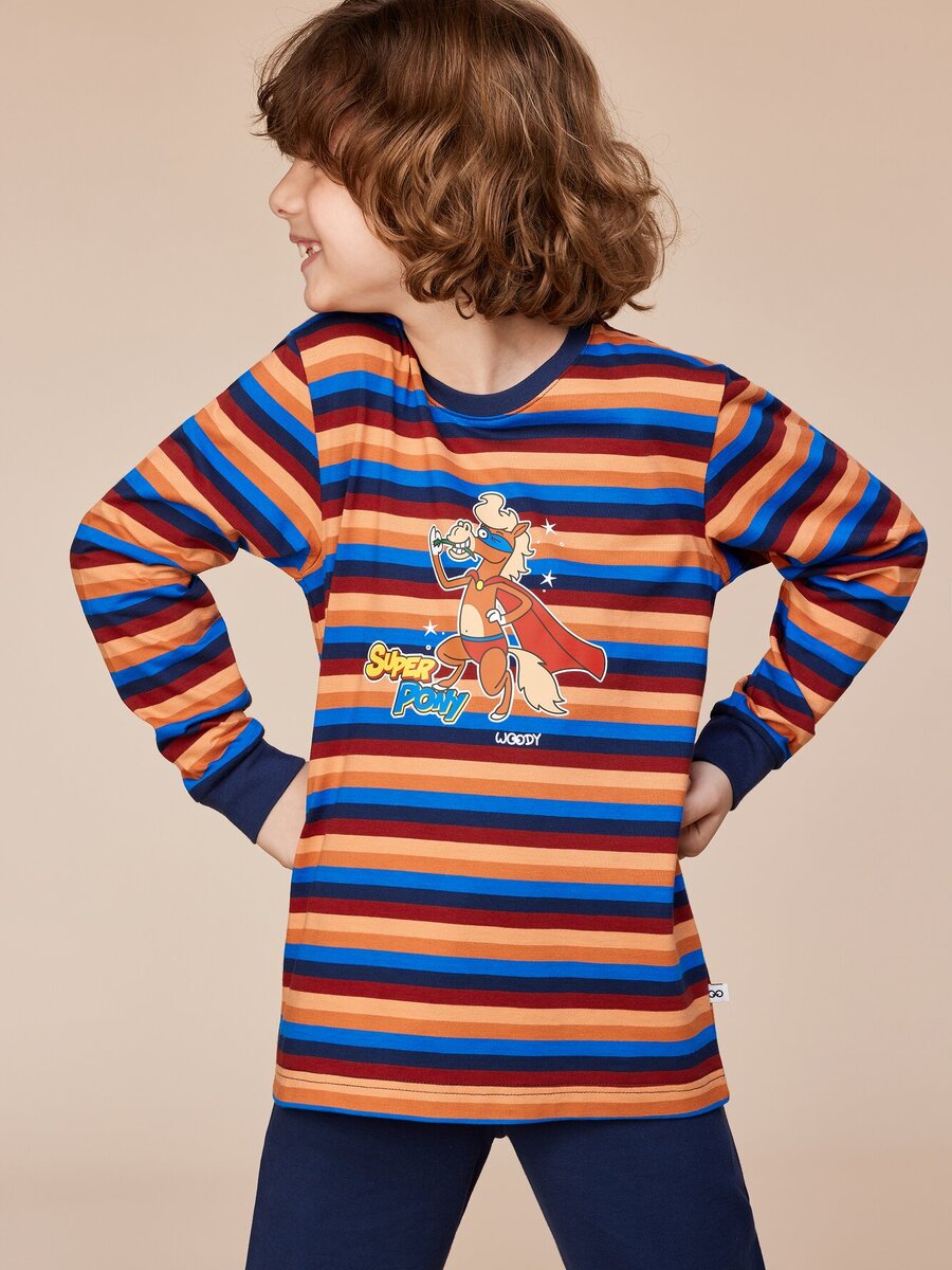 Pyjama van het merk Woody in het Blauw