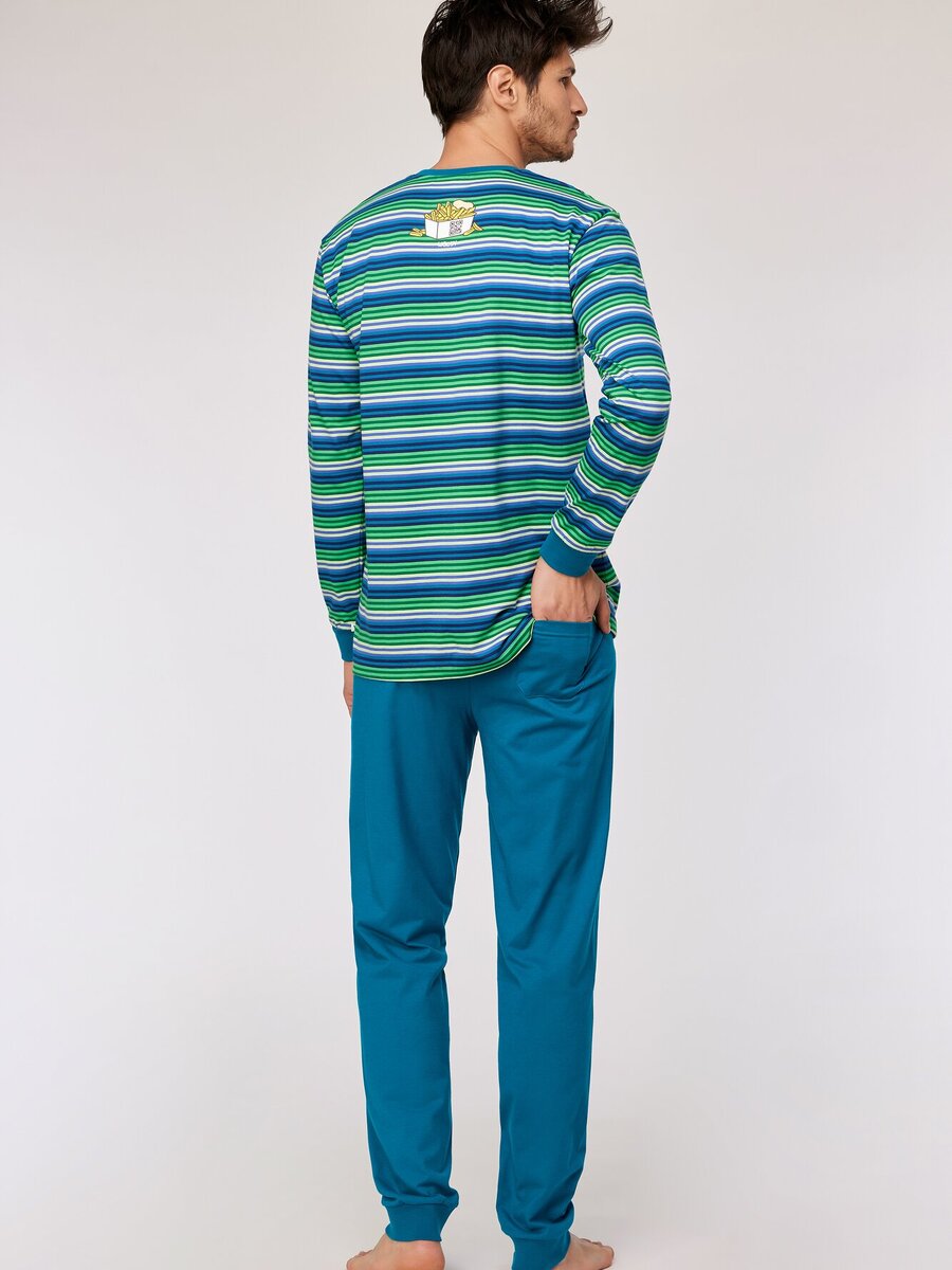Pyjama van het merk Woody in het Kaki