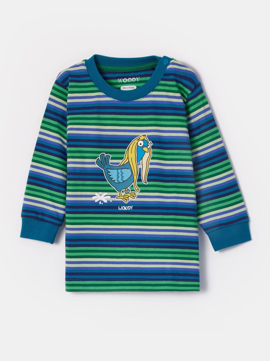 Pyjama van het merk Woody in het Kaki