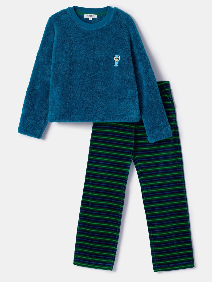 Pyjama van het merk Woody in het Blauw