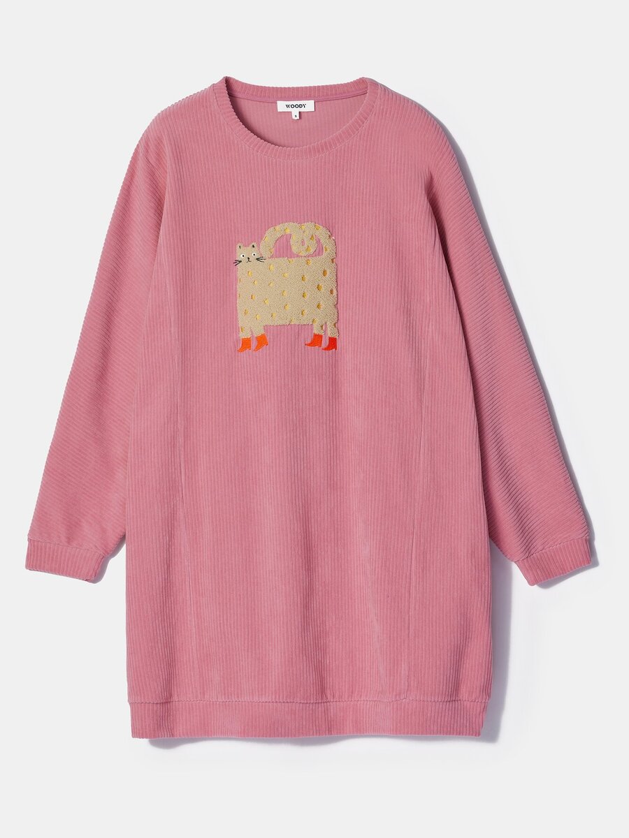 Slaapkleed van het merk Woody in het Roze