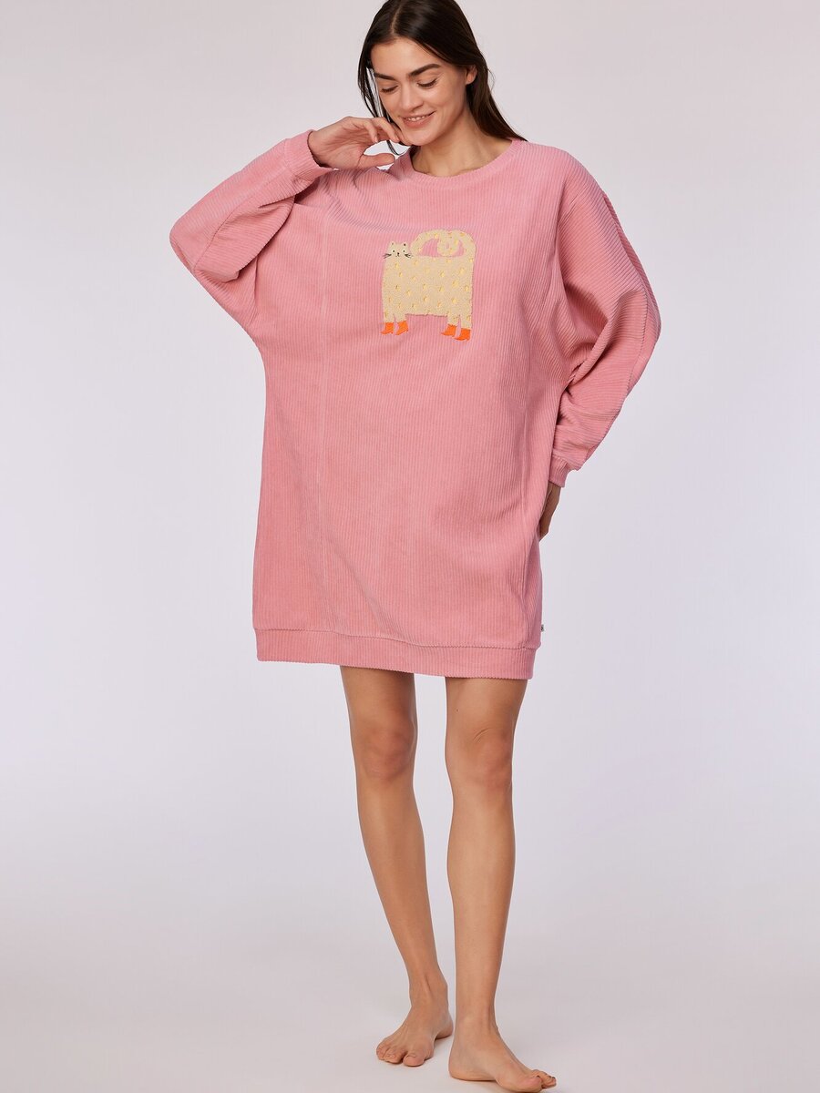 Slaapkleed van het merk Woody in het Roze