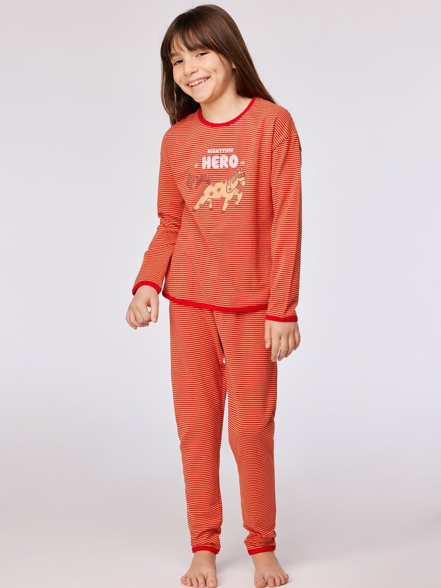 Pyjama van het merk Woody in het Rood