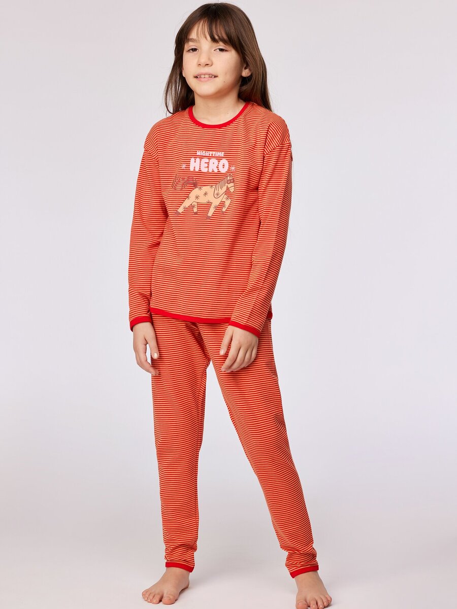 Pyjama van het merk Woody in het Rood
