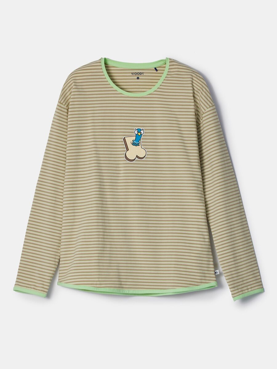 Pyjama van het merk Woody in het Groen