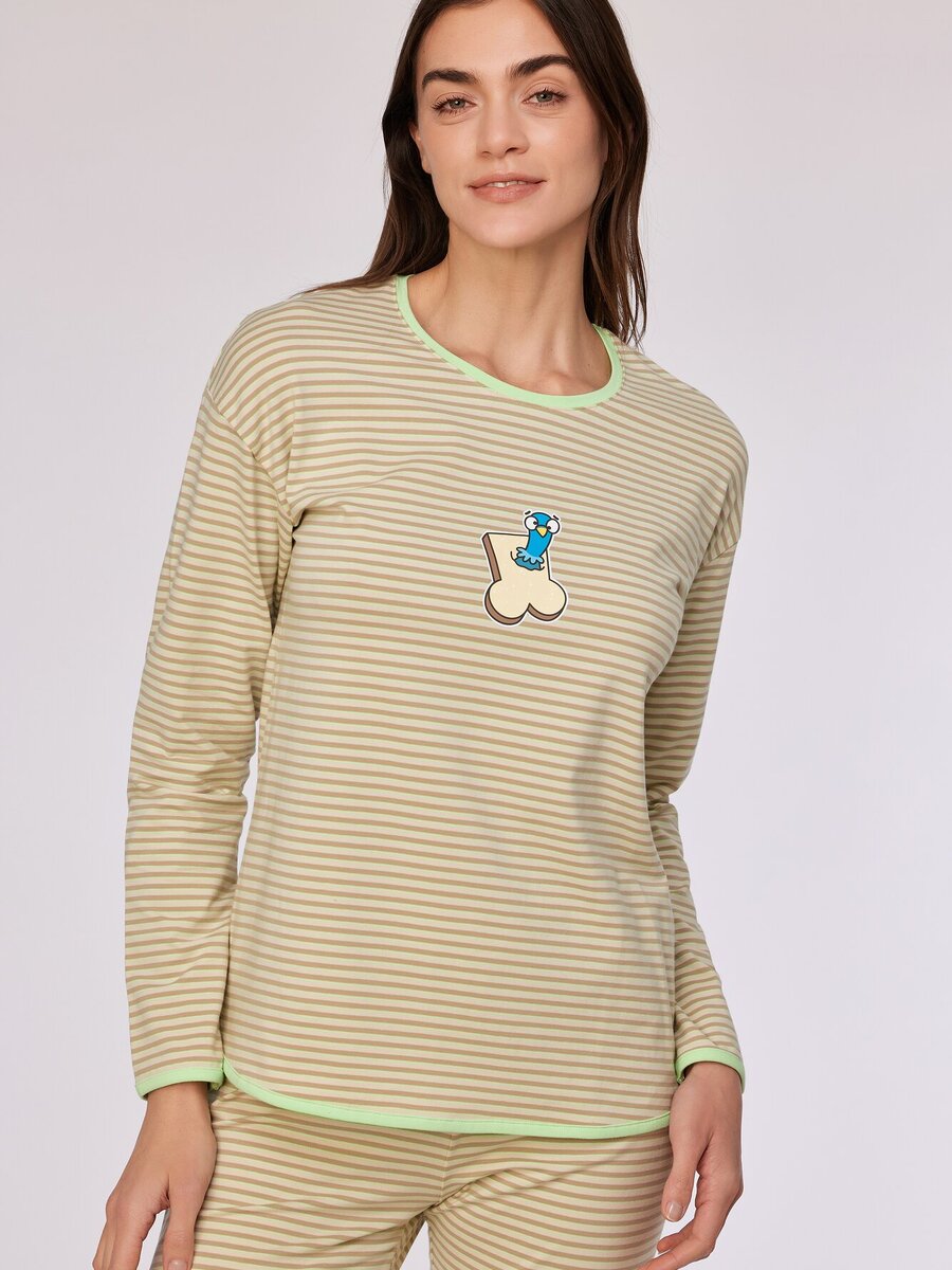 Pyjama van het merk Woody in het Groen