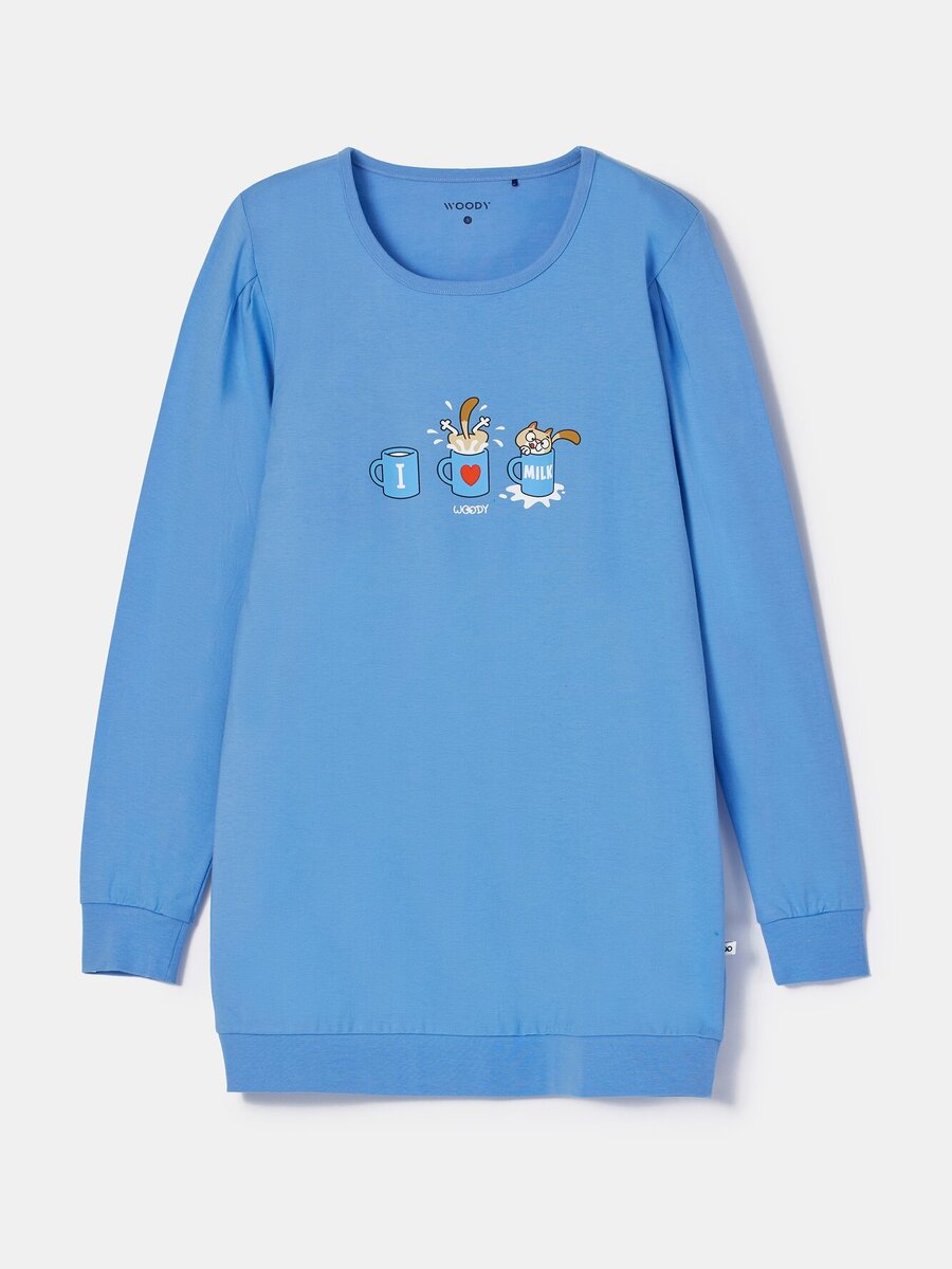 Pyjama van het merk Woody in het Blauw