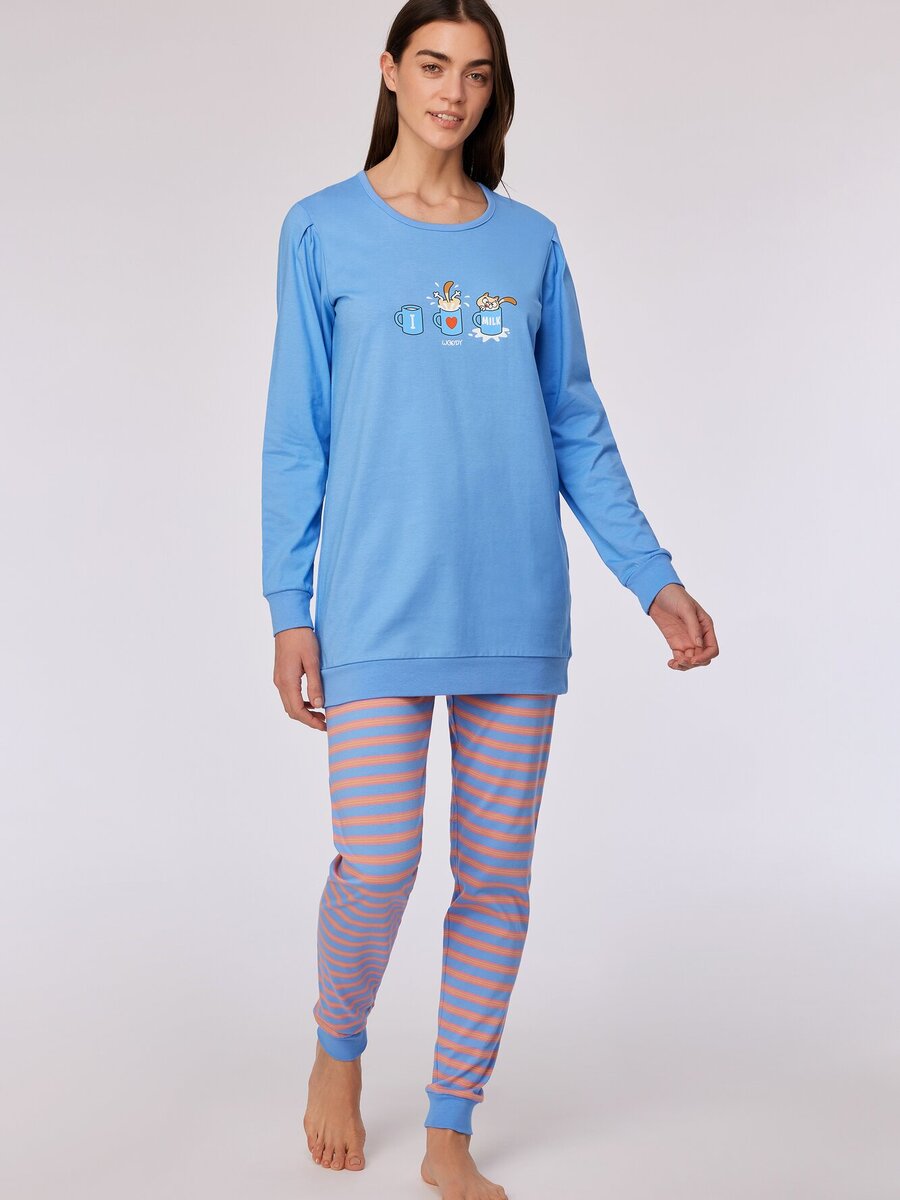 Pyjama van het merk Woody in het Blauw