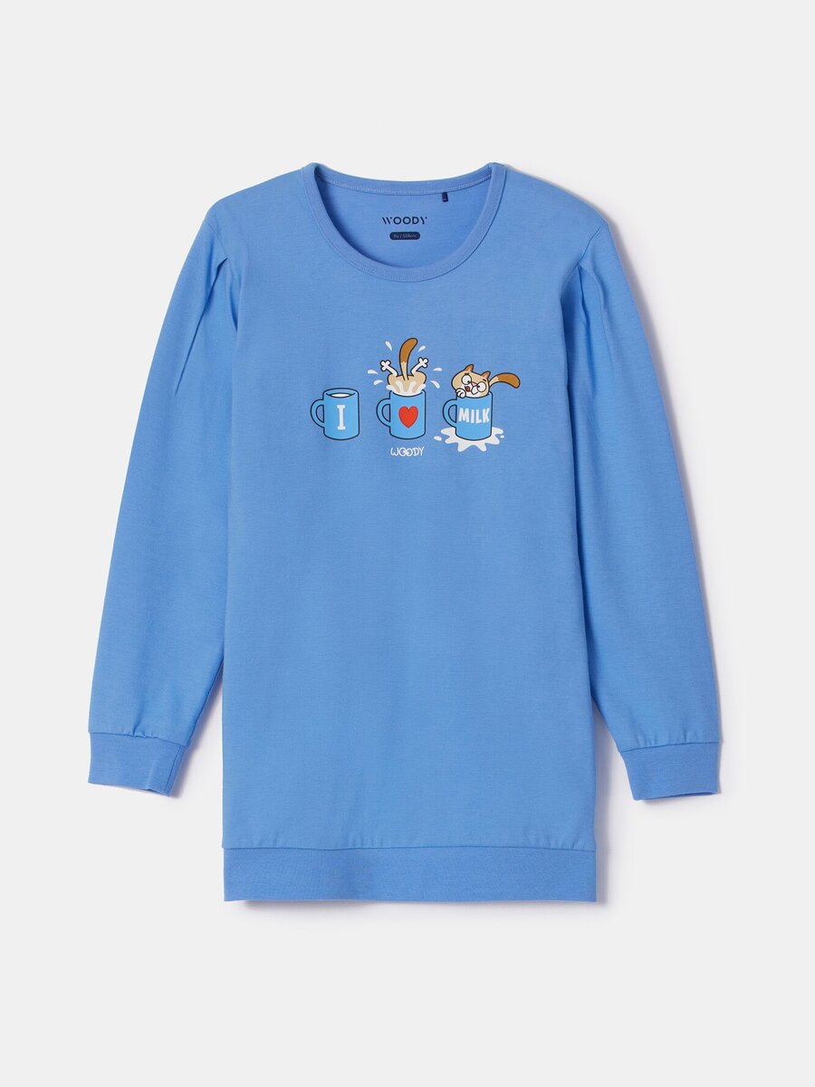 Pyjama van het merk Woody in het Blauw