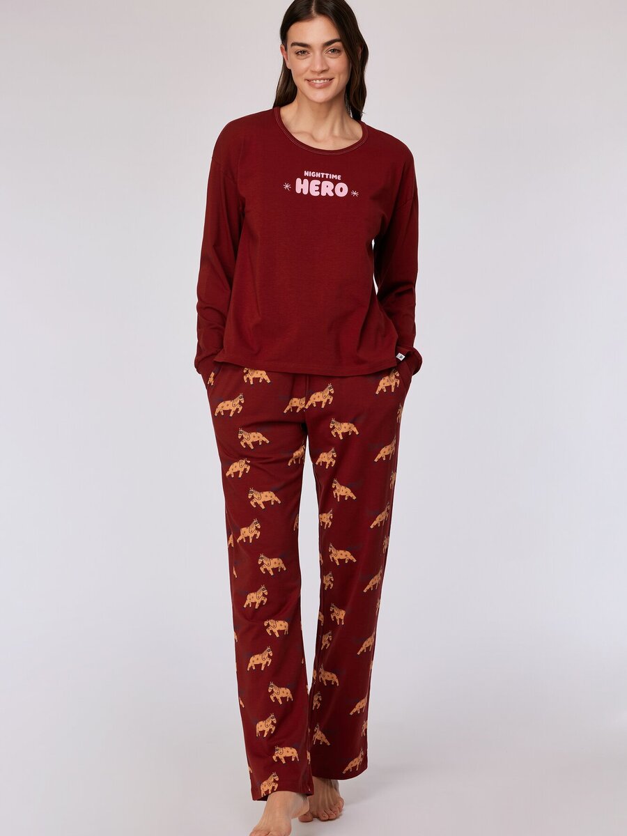Pyjama van het merk Woody in het Rood