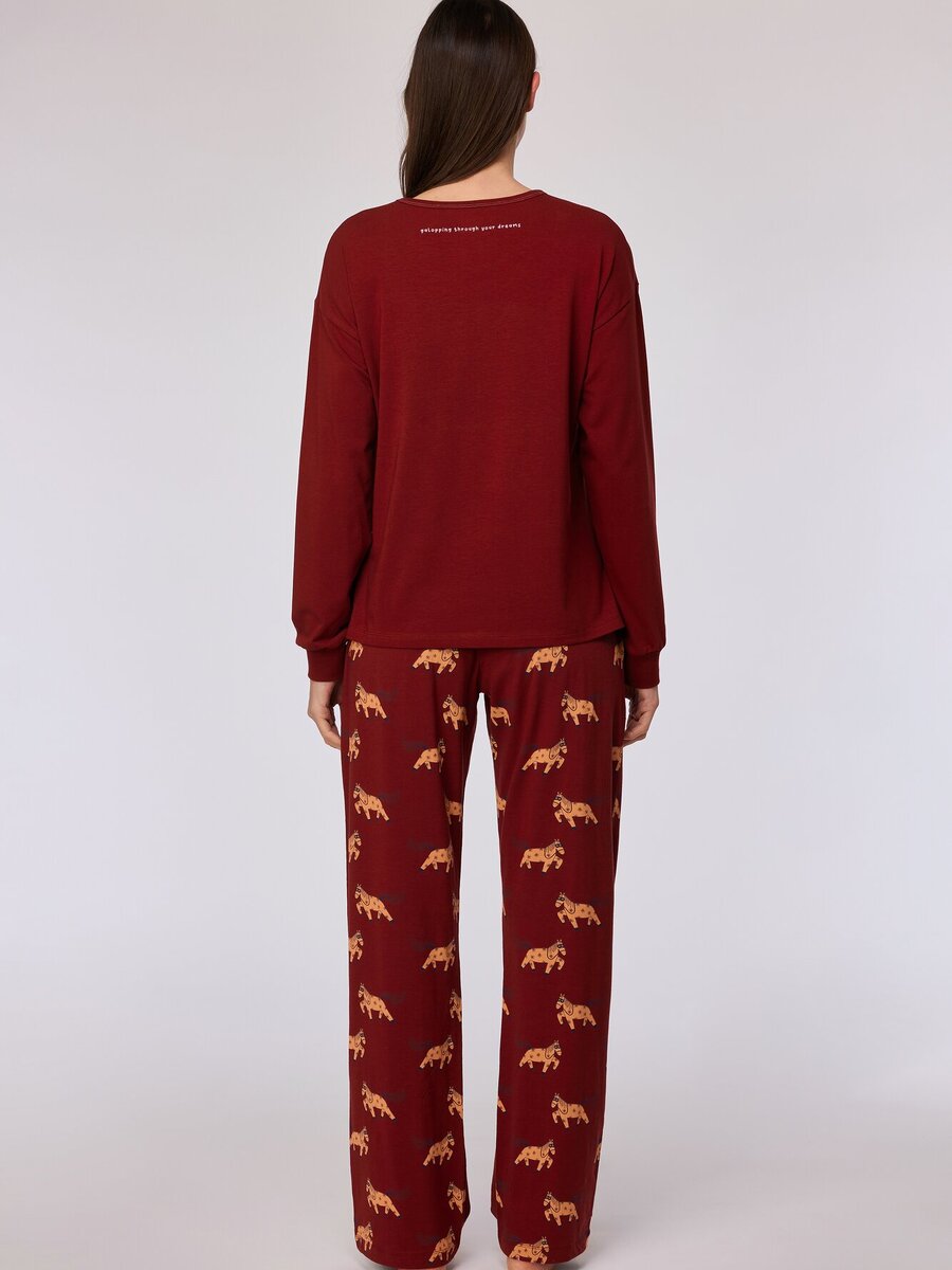 Pyjama van het merk Woody in het Rood