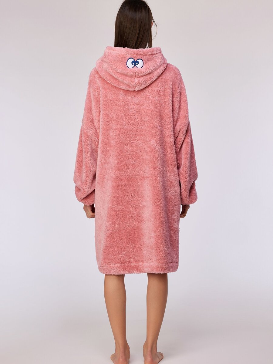 Badjas van het merk Woody in het Roze