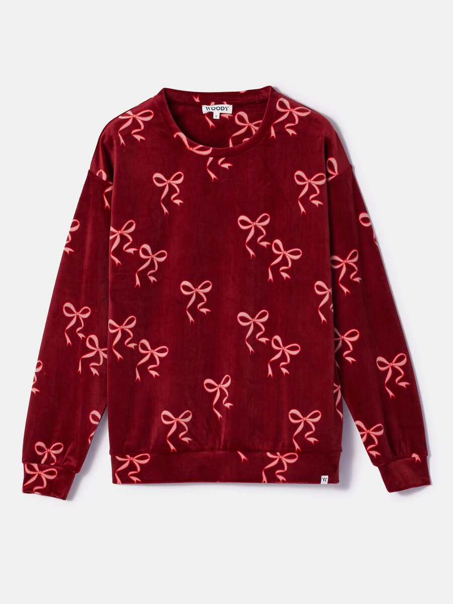 Pyjama van het merk Woody in het Rood