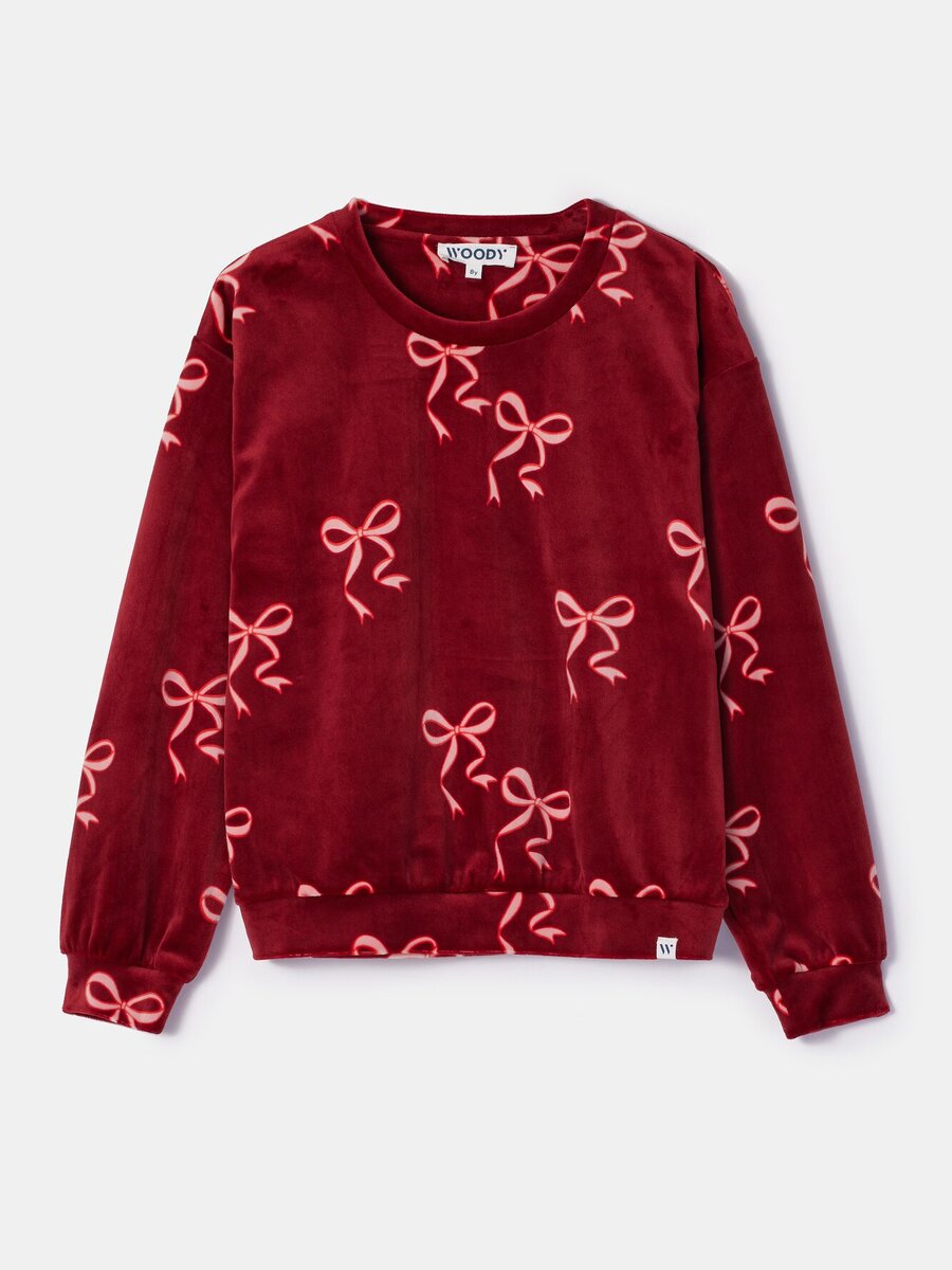Pyjama van het merk Woody in het Rood