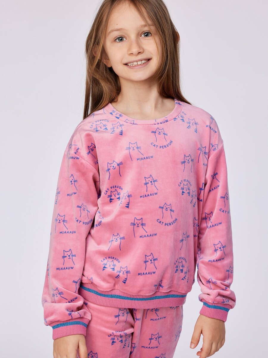 Pyjama van het merk Woody in het Marine