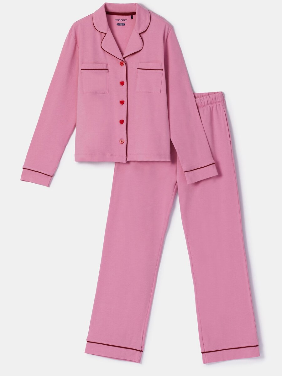 Pyjama van het merk Woody in het Roze