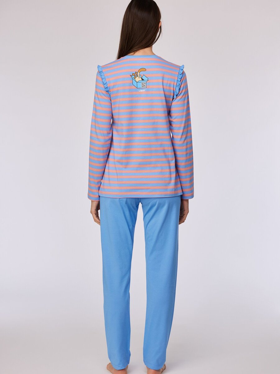 Pyjama van het merk Woody in het Ecru