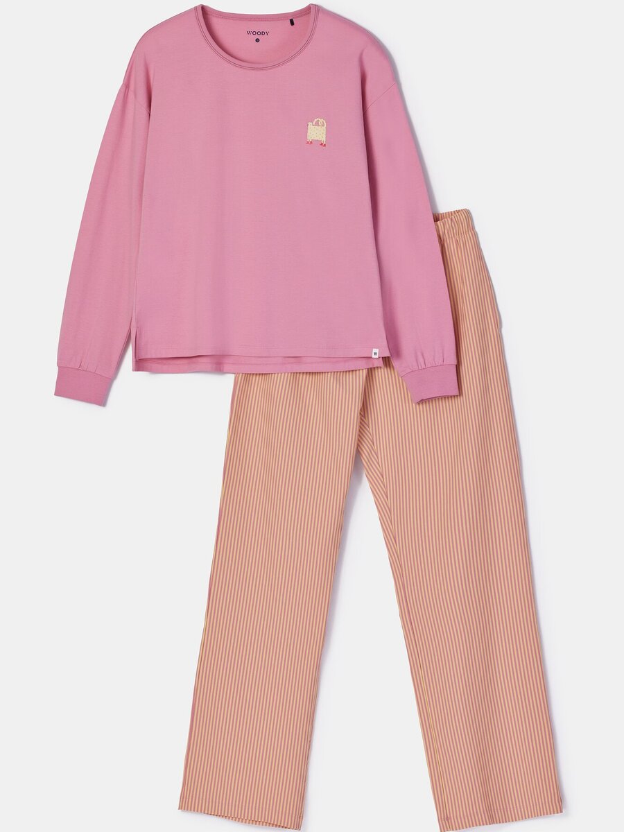 Pyjama van het merk Woody in het Roze