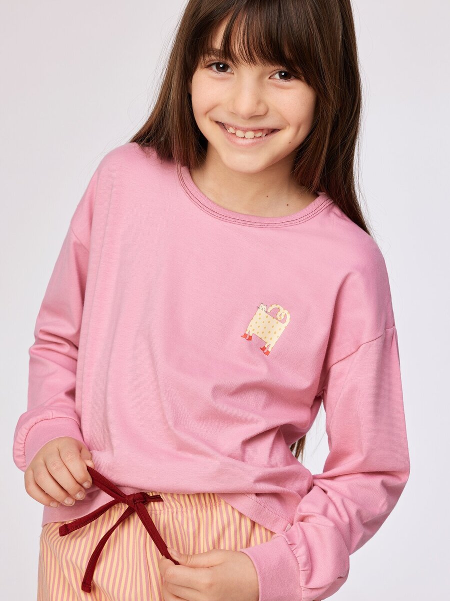Pyjama van het merk Woody in het Roze