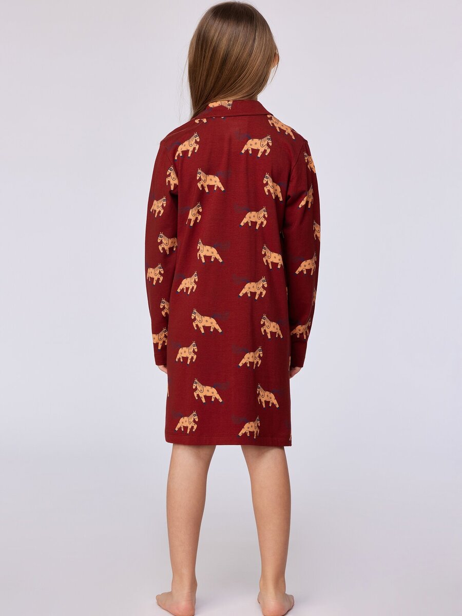 Slaapkleed van het merk Woody in het Rood