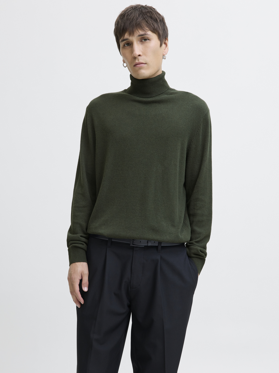 Pull van het merk Jack & Jones in het Kaki