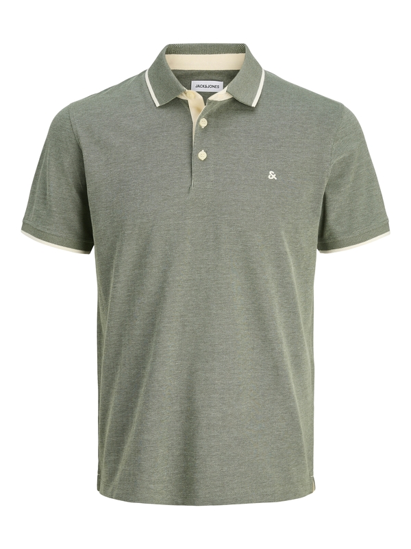 Polo van het merk Jack & Jones in het Groen