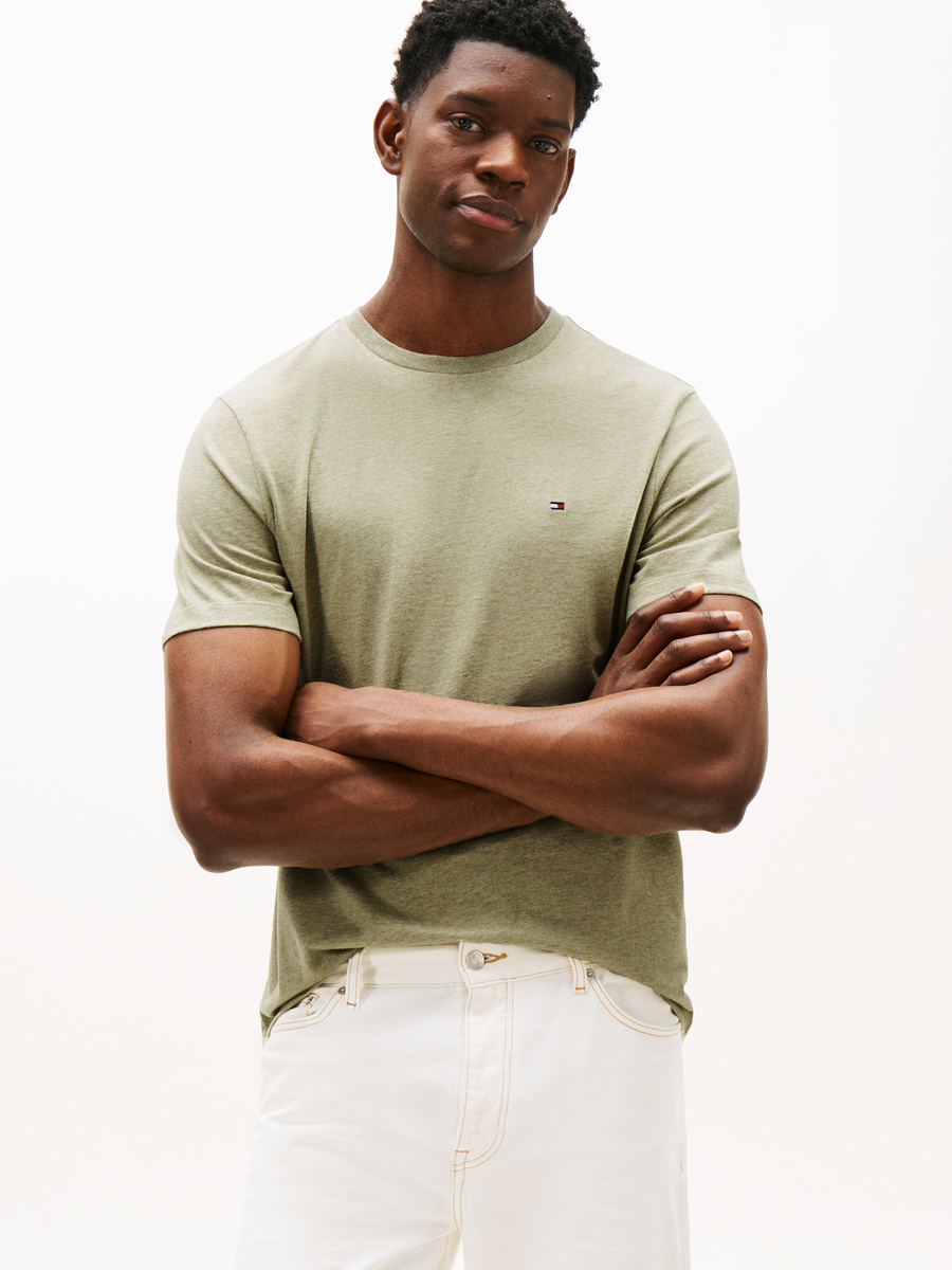 T-shirt van het merk Tommy Hilfiger in het Beige