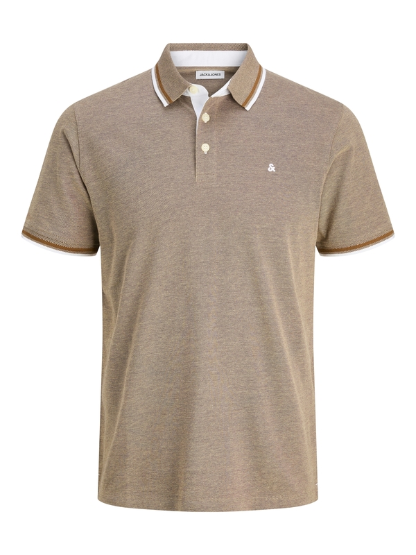 Polo van het merk Jack & Jones in het Beige