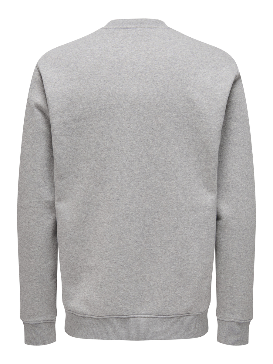 Sweater van het merk Only & Sons in het Grijs