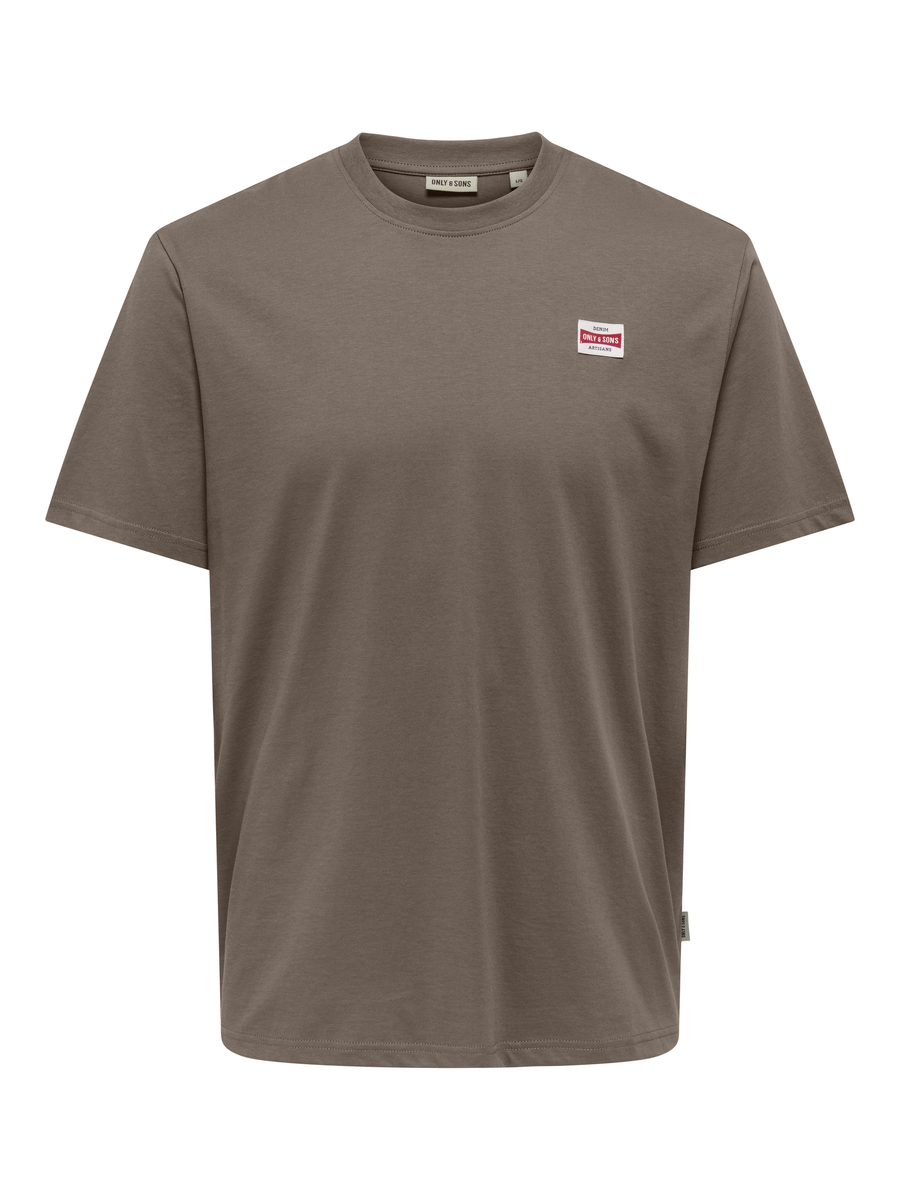 T-shirt van het merk Only & Sons in het Bruin