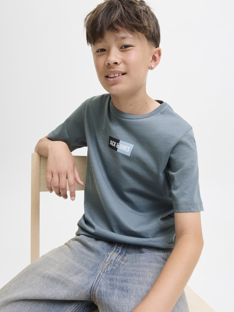 T-shirt van het merk Jack & Jones Junior in het Blauw