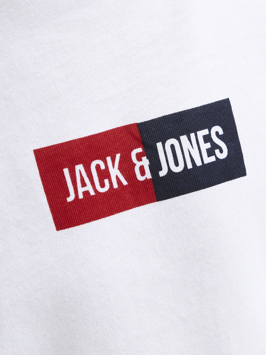 T-shirt van het merk Jack & Jones Junior in het Wit