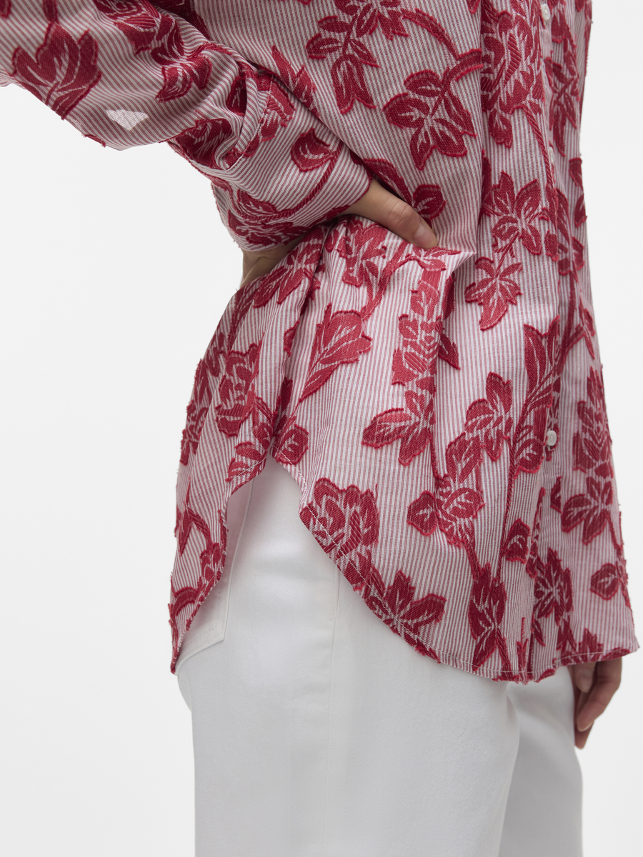 Bloes van het merk Vero Moda in het Rood