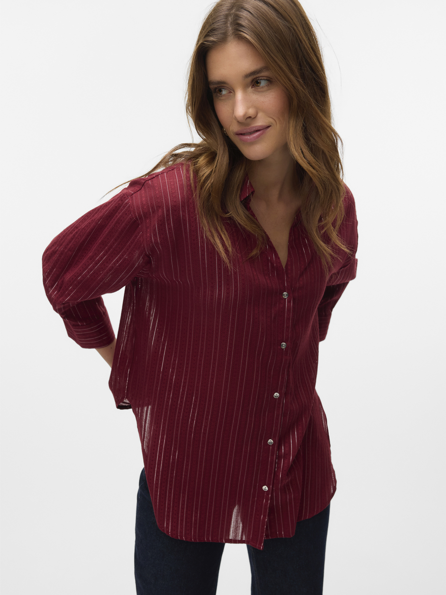 Bloes van het merk Vero Moda in het Bordeaux