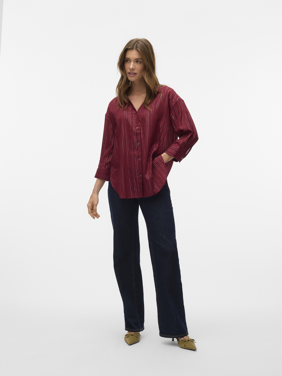 Bloes van het merk Vero Moda in het Bordeaux