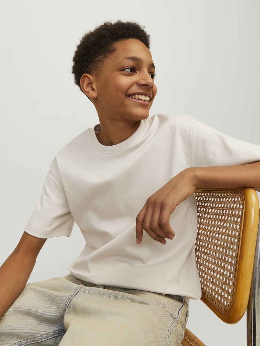 T-shirt van het merk Jack & Jones Junior in het Beige