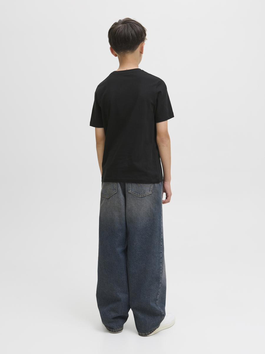 T-shirt van het merk Jack & Jones Junior in het Zwart