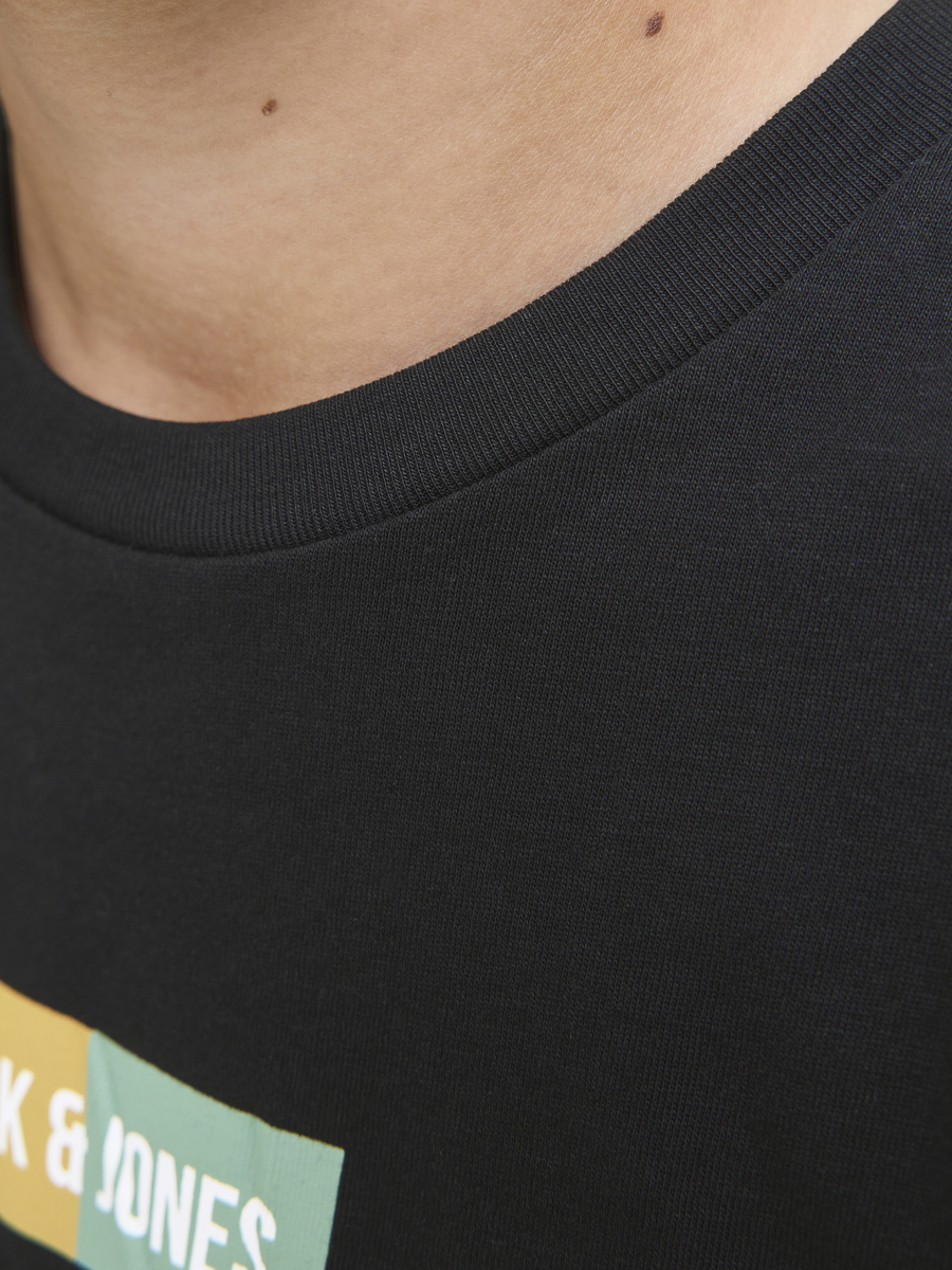 T-shirt van het merk Jack & Jones Junior in het Zwart