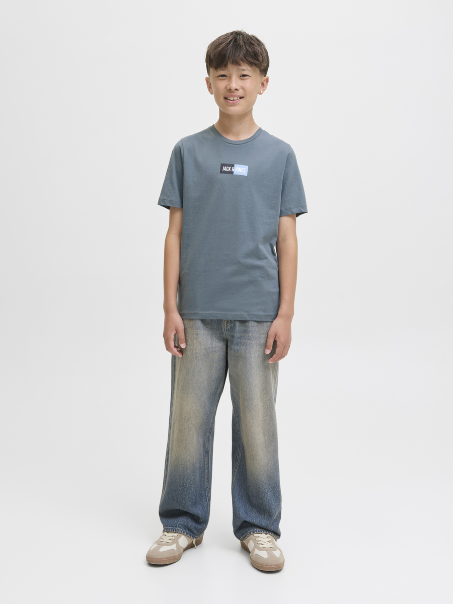 T-shirt van het merk Jack & Jones Junior in het Blauw
