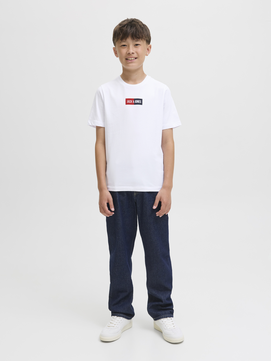 T-shirt van het merk Jack & Jones Junior in het Wit